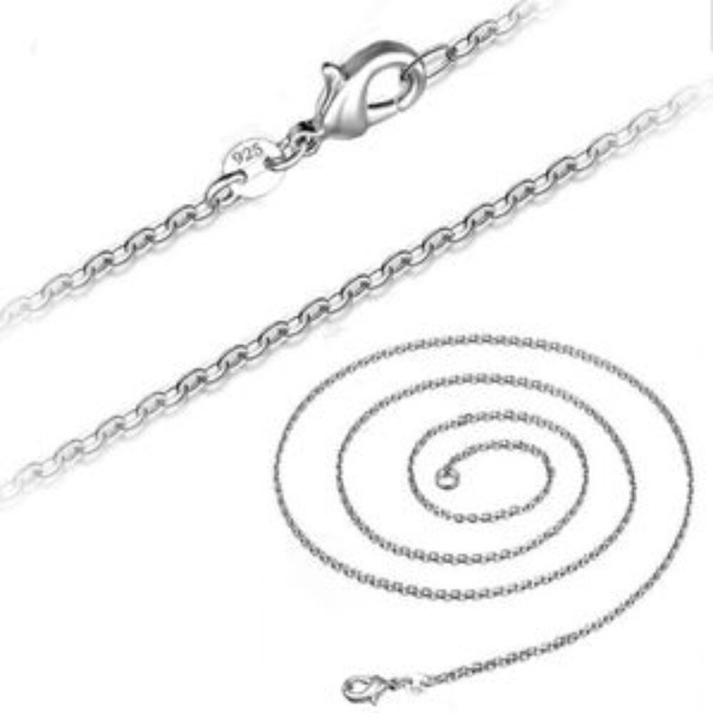 925 Sterling Silver Rolo Chain